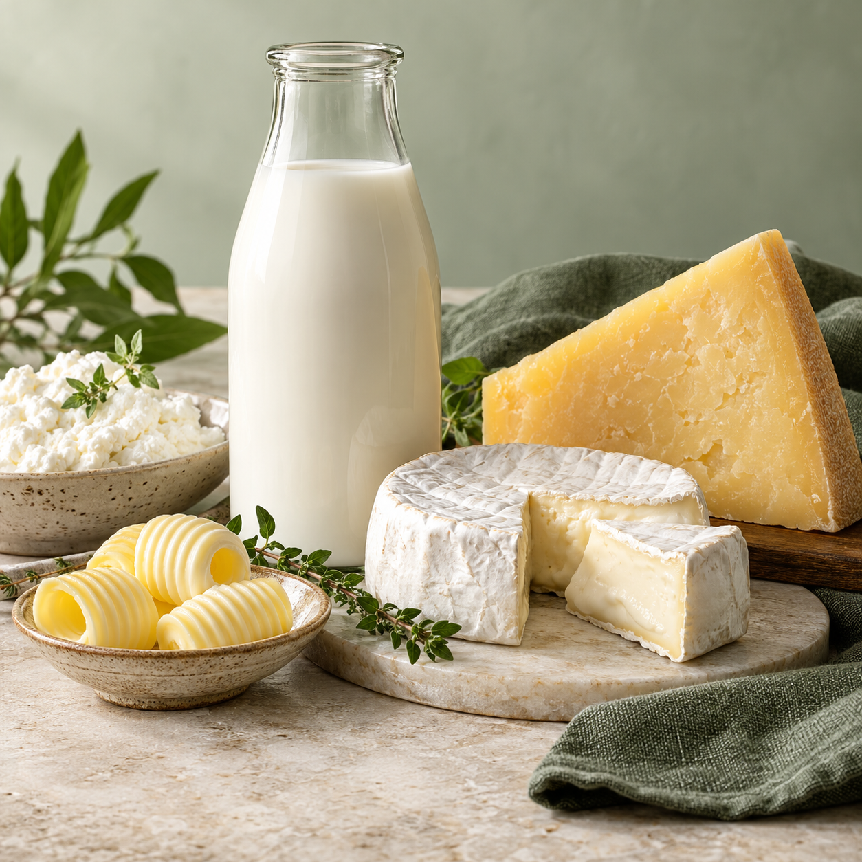 Milk, Cheese & Dairy